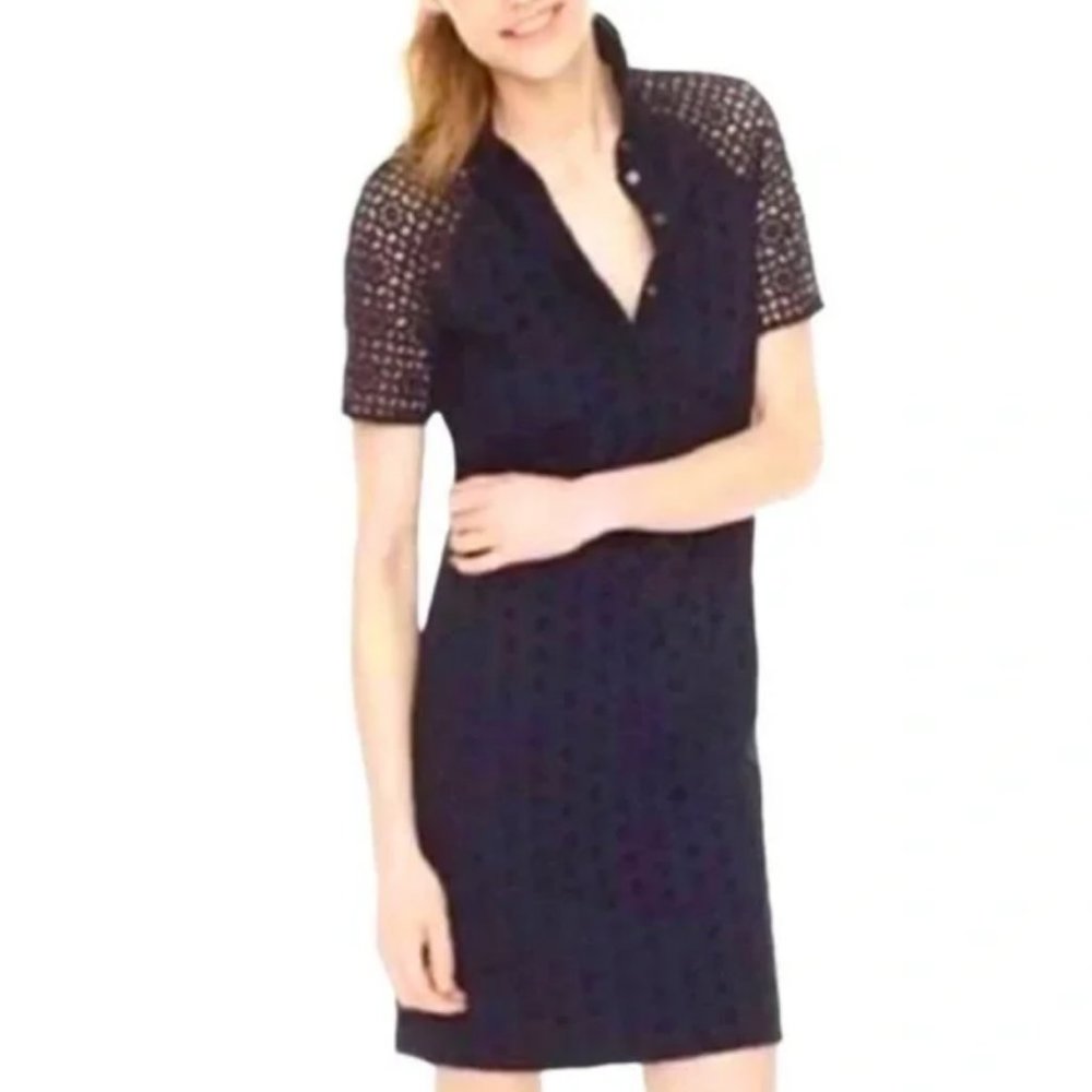 J. Crew Navy Dress